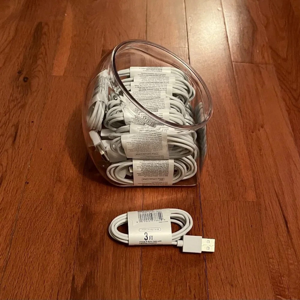BOGO Lightening USB cables